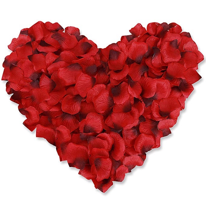 1000 PCS ARTIFICIAL SILK ROSE PETALS DECORATION WEDDING PARTY COLOR DARK RED BURGUNDY
