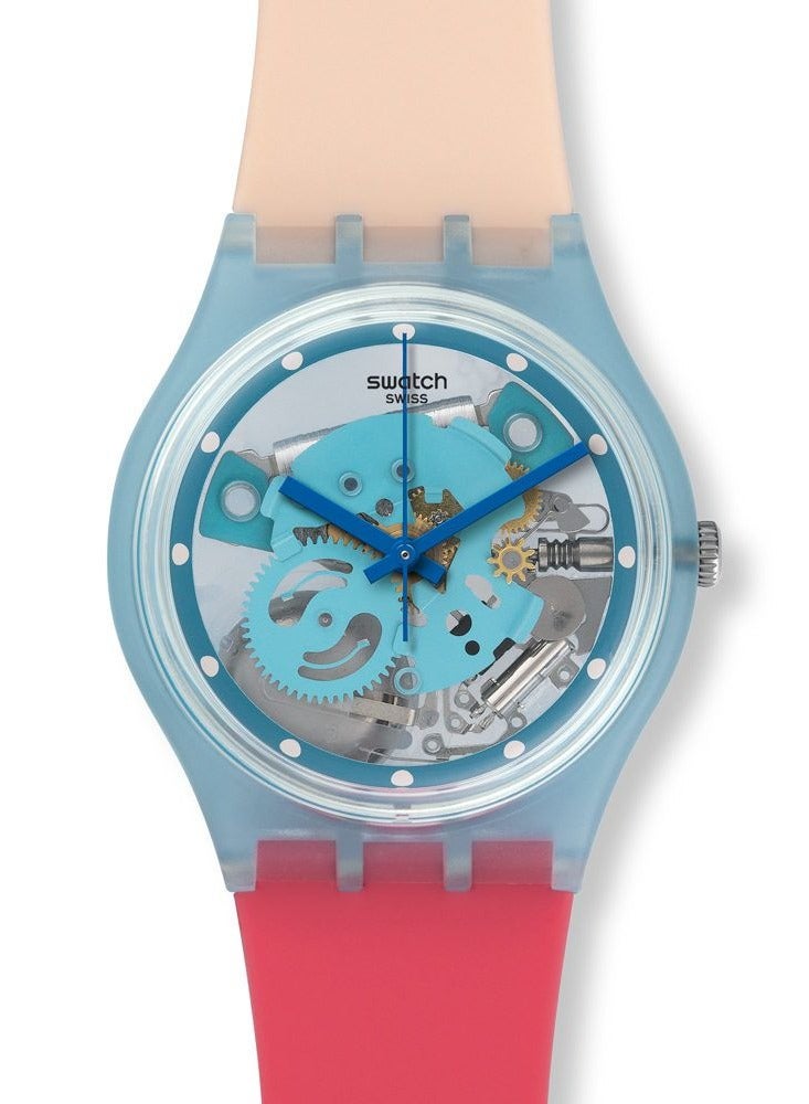 Swatch Unisex Varigotti Quartz Movement Water Resistant Wrist Watch - 34 Mm - Image 1