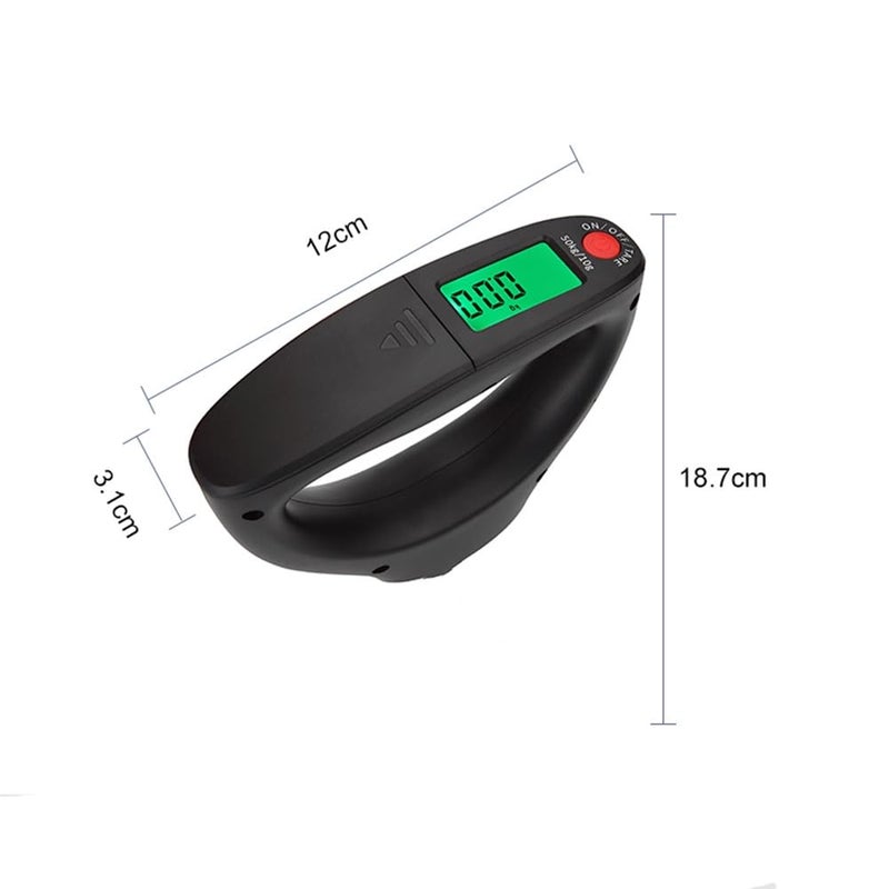 ZEKAROUL 50Kg 10g LCD Digital Portable Luggage Scale Electronic Hanging Weight Scale Postal Scales for Travel Home - Image 2