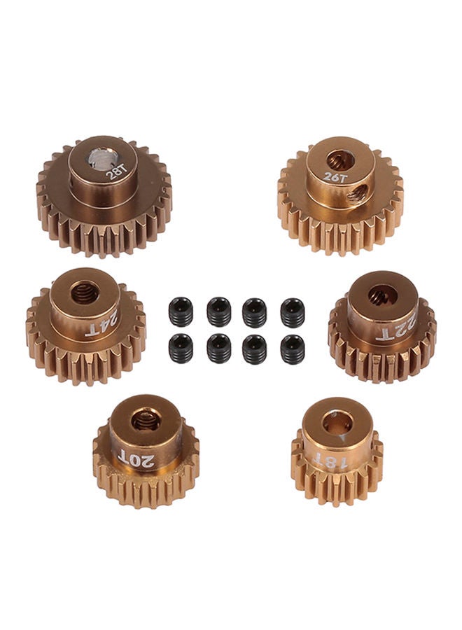 NIBEMINENT Motor Pinion Gears Set For RC Car - Image 1