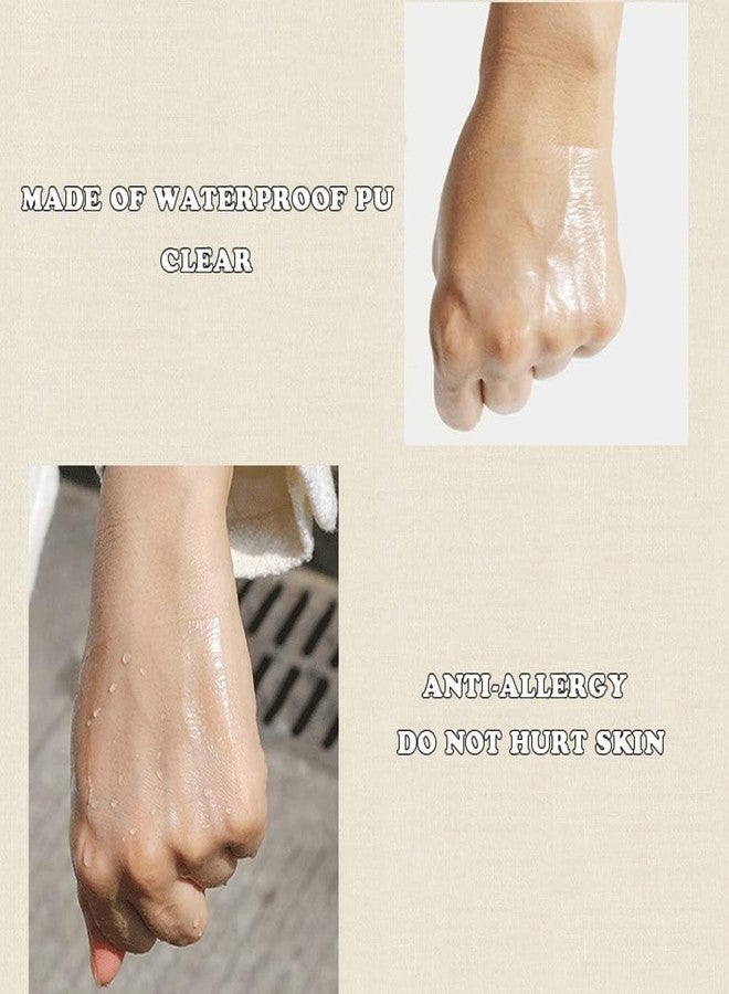 WROXTY Transparent Stretch Adhesive Bandage Waterproof Film Bandage Adhesive Bandages Dressing Tape for Second Skin Healing Protection Supplies -10cmx5m (10cm X 5m) - Image 5