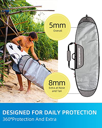 OCEANBROAD Surfboard Longboard Bag 5'0, 5'6, 6'0, 6'6, 7'0, 7'6, 8'0, 8'6, 9'0, 9'6, 10'0 - Image 3