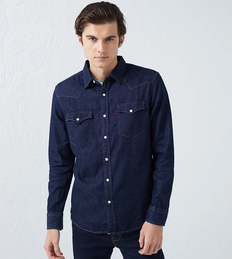 ليفايز قميص غربي كلاسيكي بمقاس قياسي