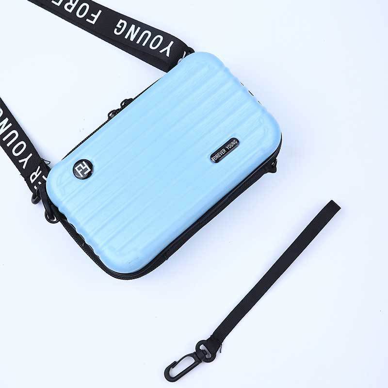 Hard Case Cosmetic Bag Women'S Small Portable Shoulder Bag Wash Bag Hand-Held Mini Wash Bag Change Mobile Phone Storage Bag - Image 5