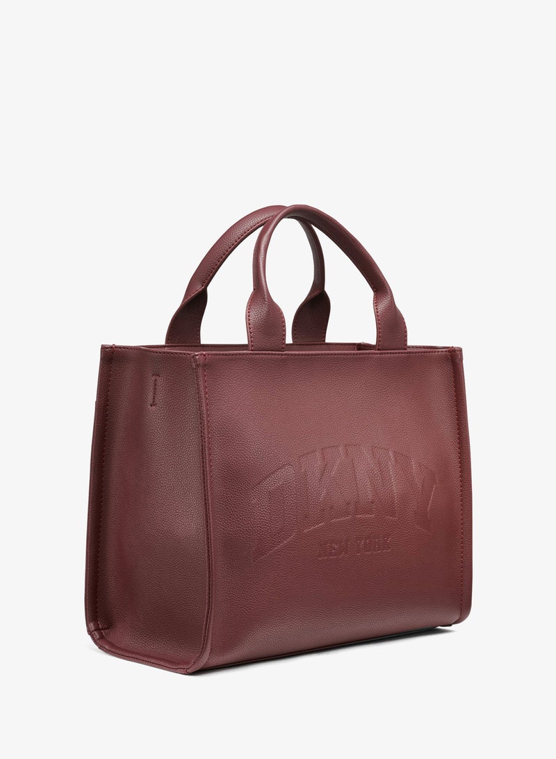 DKNY Paula Logo Top Handle  Tote - Image 3
