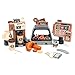 Jomifin Pretend Play Coffee Shop Playset 41 PCS with Coffee Maker Machine Sound Cash Register and Dessert Bakery Realistic Role Play Toy with Play Money Donuts Cakes for Kids Birthday Party Fun - Image 3