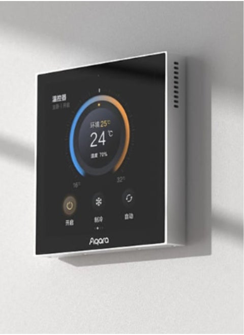 Aqara Aqara S3 Smart Zigbe LED Thermostat Touch Screen Pane -white