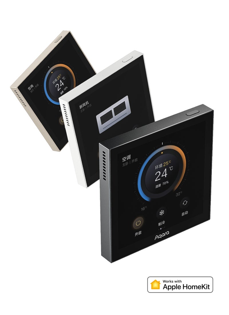 Aqara Aqara S3 Smart Zigbe LED Thermostat Touch Screen Pane -white