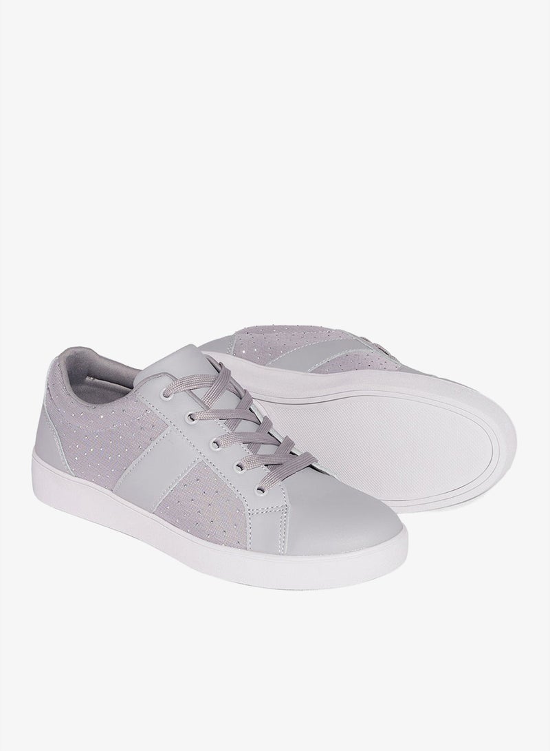 Ginger Diamante Casual Sneakers - Image 3