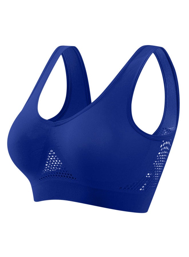 Sportbra Grid Hollow Breathable Sports Bra Plus Size Yoga Running Sports Underwear