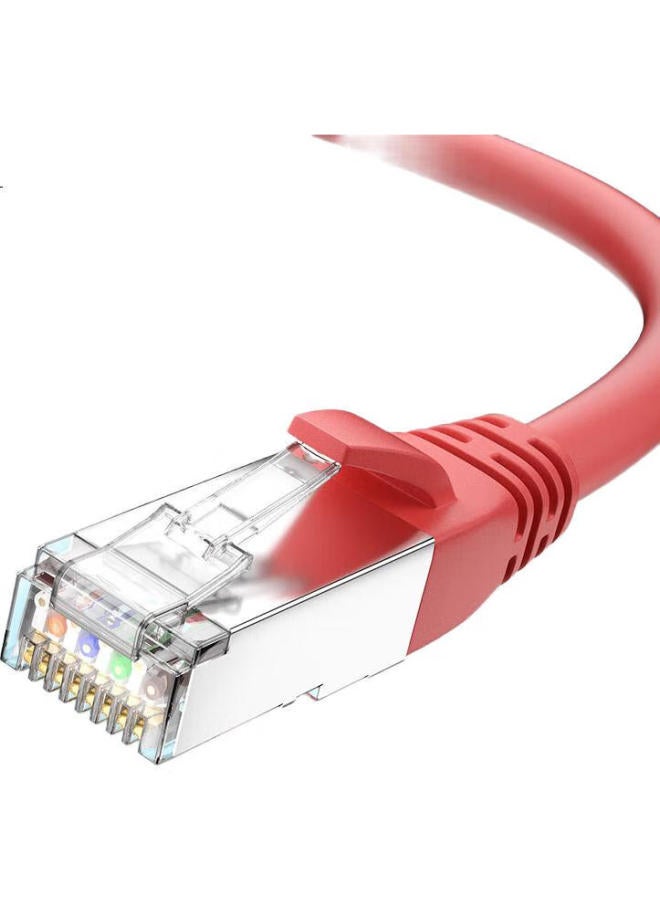 Ult-Unite Cat8 Ethernet Cable 2M Red - High Speed 8-Core Shielded Gaming Esports Lan Cable For Enterprise, Home, And Office Networking - Image 2