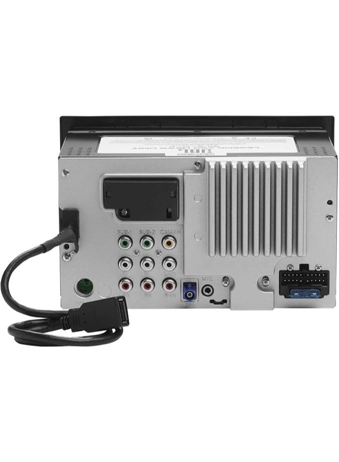 JBL Legend 700 2 DIN Car Radio with Screen, CarPlay Android Car, Hands-Free Car Radio with Bluetooth, 7 Inch Touch Screen, USB/AUX FM/MW, 6-Channel 4V Preamp Outputs with Sub Control - Image 2