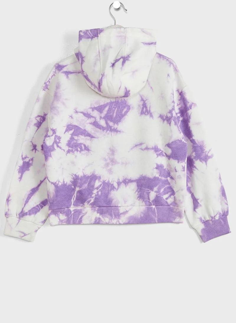MINOTI Kids Tie Dye Tracksuit