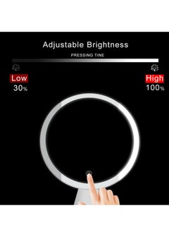 Y&D Magnifying Lighted Makeup Mirror, LED Vanity Mirror Rechargeable  - Image 2