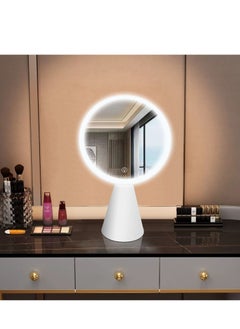 Y&D Magnifying Lighted Makeup Mirror, LED Vanity Mirror Rechargeable  - Image 3