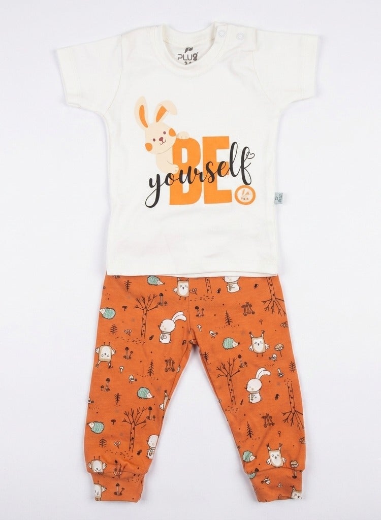Pluto Pack of 2 Cotton Pajama Set for Baby Girl - Image 3