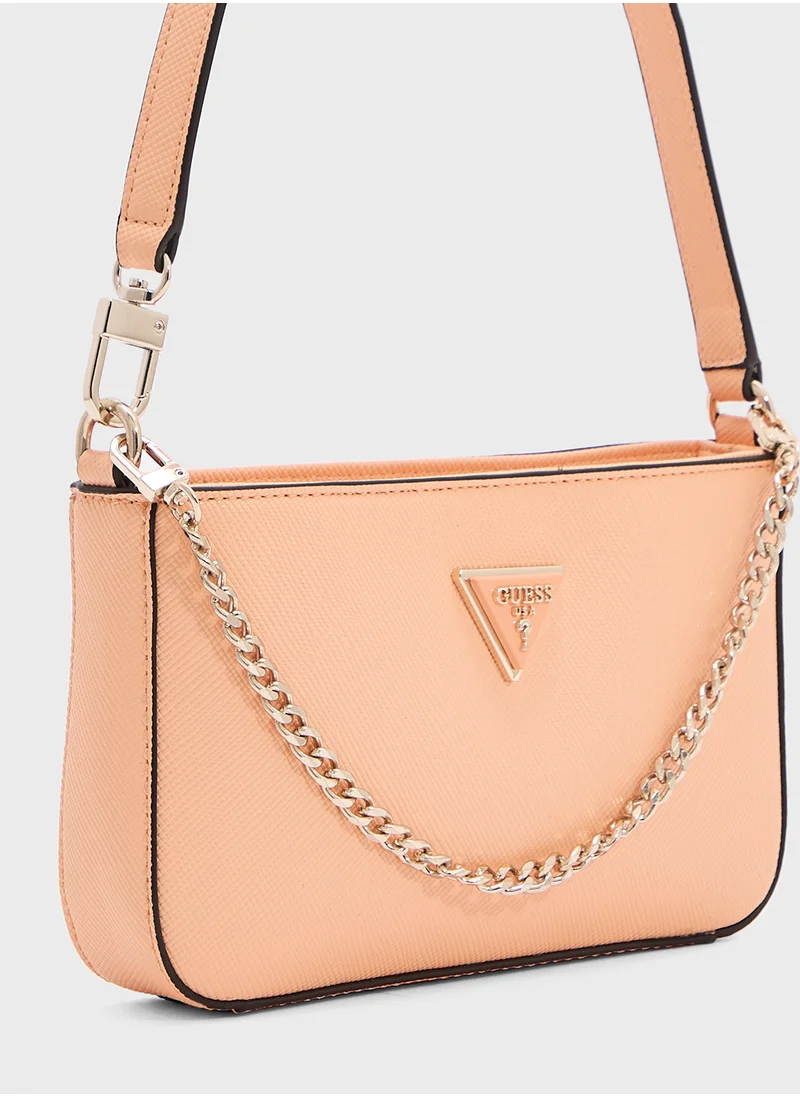 GUESS Noelle Mini Top Zip Shoulder