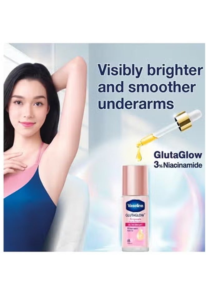 Vaseline Glutaglow Ultra Bright Ampoule Serum Deodorant - 45ml - Image 2