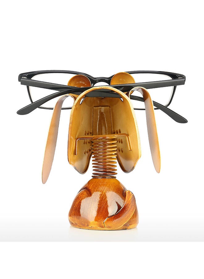 NIBEMINENT Abstract Iron Casting Sculpture Brown 12x9x10centimeter - Image 2