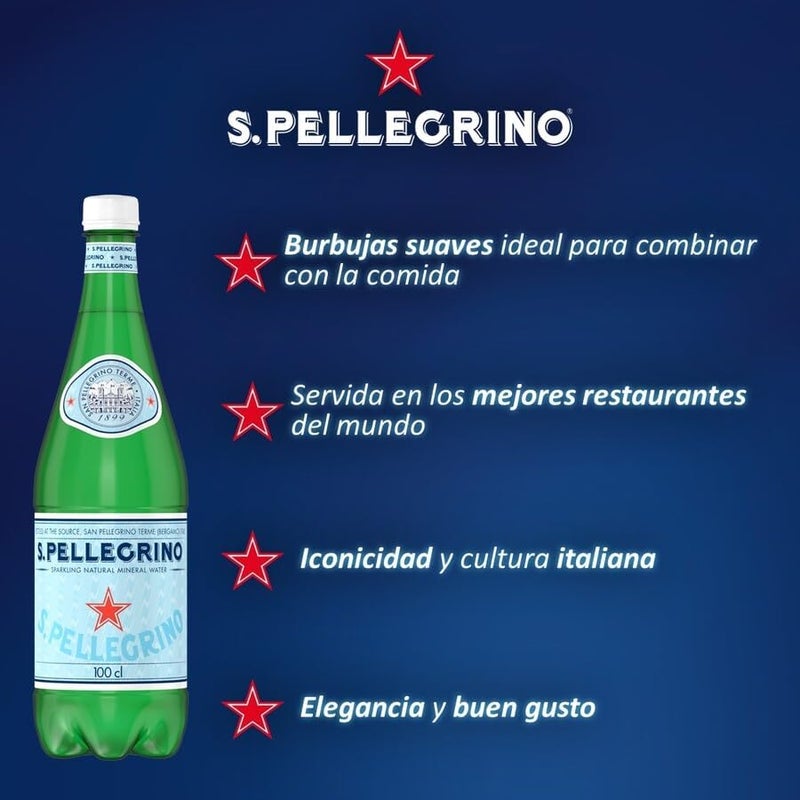 Sanpellegrino مياه معدنية طبيعية فوارة سان بيلجرينو - عبوة 6 - Image 5