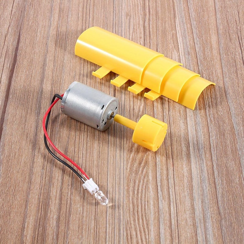Vertical Wind Generator, Science Model Wind Energy Power Generation, Small Motor Vertical Wind Turbines for Home Farm RVs Boats - Image 2