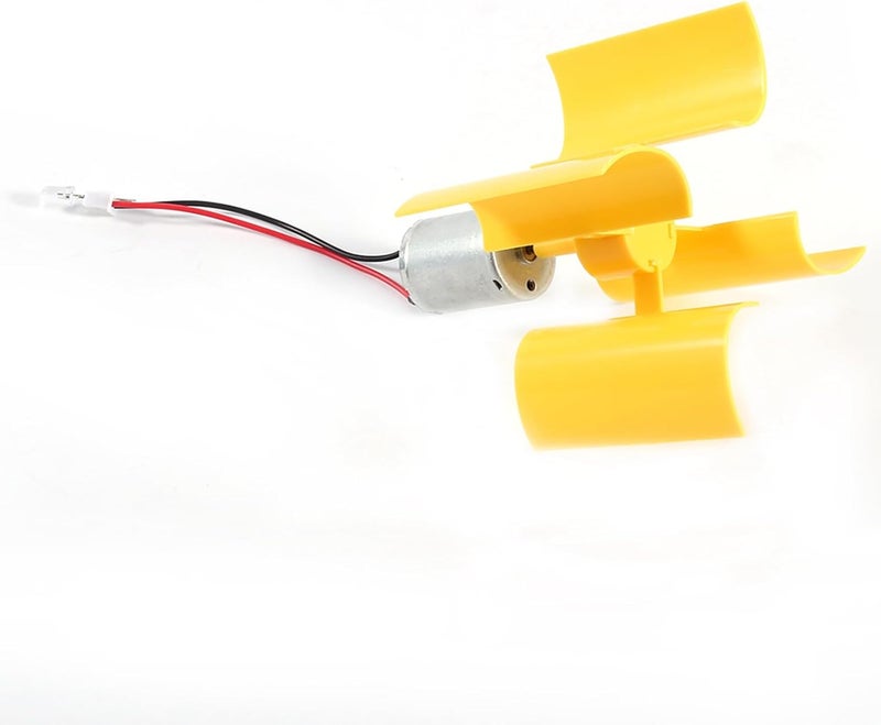 Vertical Wind Generator, Science Model Wind Energy Power Generation, Small Motor Vertical Wind Turbines for Home Farm RVs Boats - Image 1