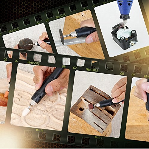 LUO KE 52pcs Diamond Mounted Burr Sets for Jade/Stone/Jewelry Making, Engraving, Polishing and Buffing Fit Dremel Rotary Tools - Image 4