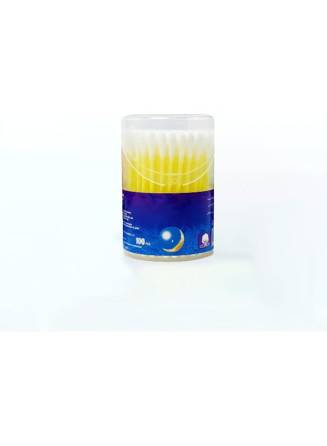 Biella Cotton Swabs Double-Ended Multipurpose Ear Cotton Buds For Ear Beauty Care Cleaning Etc 1Pcs - Image 1