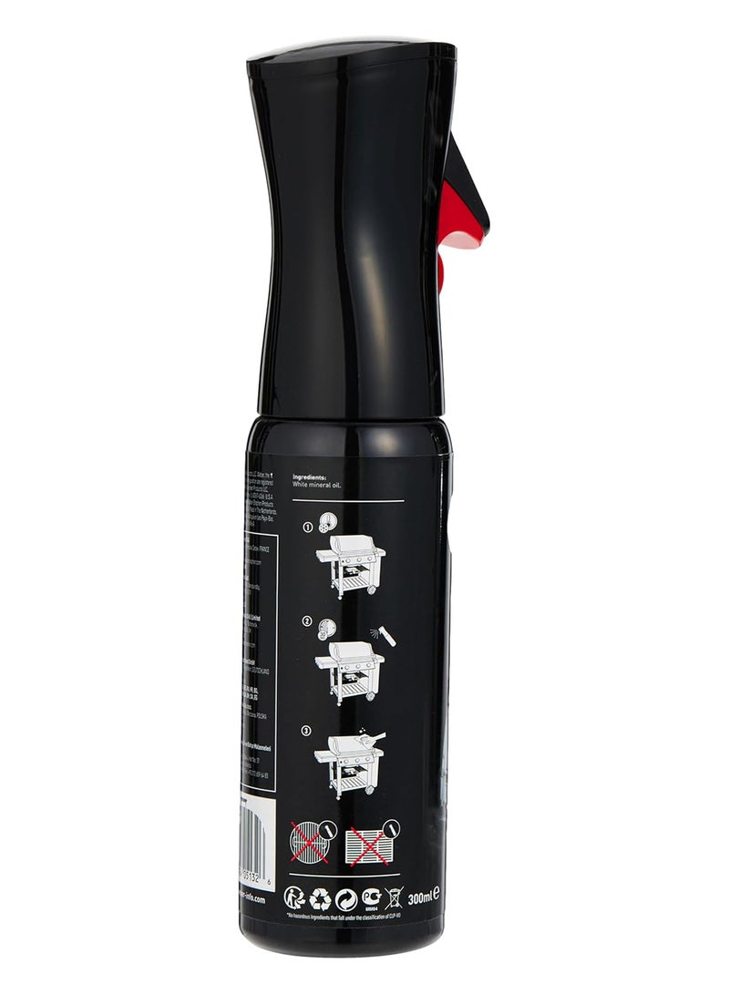 Weber Stainless Steel Cleaner 300ml, fine mist spray, restores stainless steel elements to shine, removes grease, and cleans stainless steel surfaces streak-free (17682) - Image 2