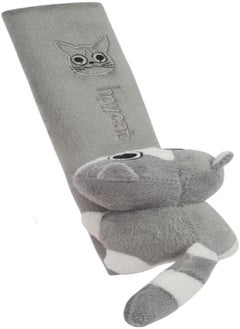 FASHION MANIA fashion mania Children's Car Belt Pad, Car Belt Protector, Travel Seat Belt Pads, Car Seat Belt Cover for Adults Children to Protect Shoulder Neck (Grey) 