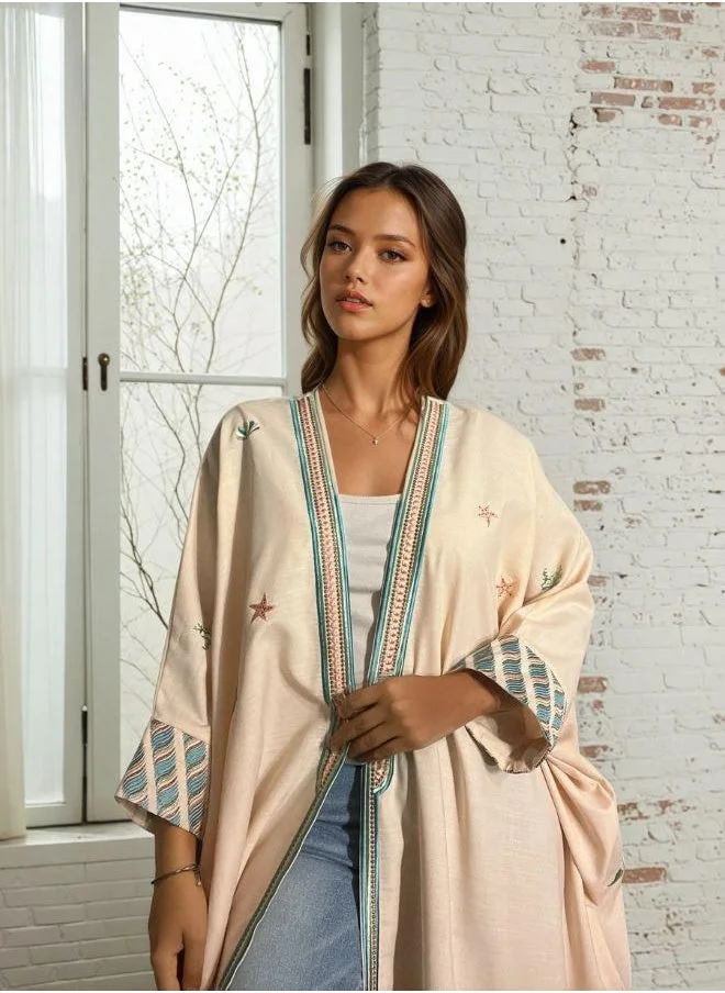 The Untitled Project Peach Perfection Abaya Set