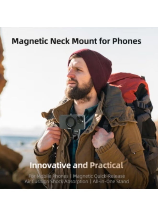TELESIN Portable Magnetic Smartphone Neck Holder - Image 2