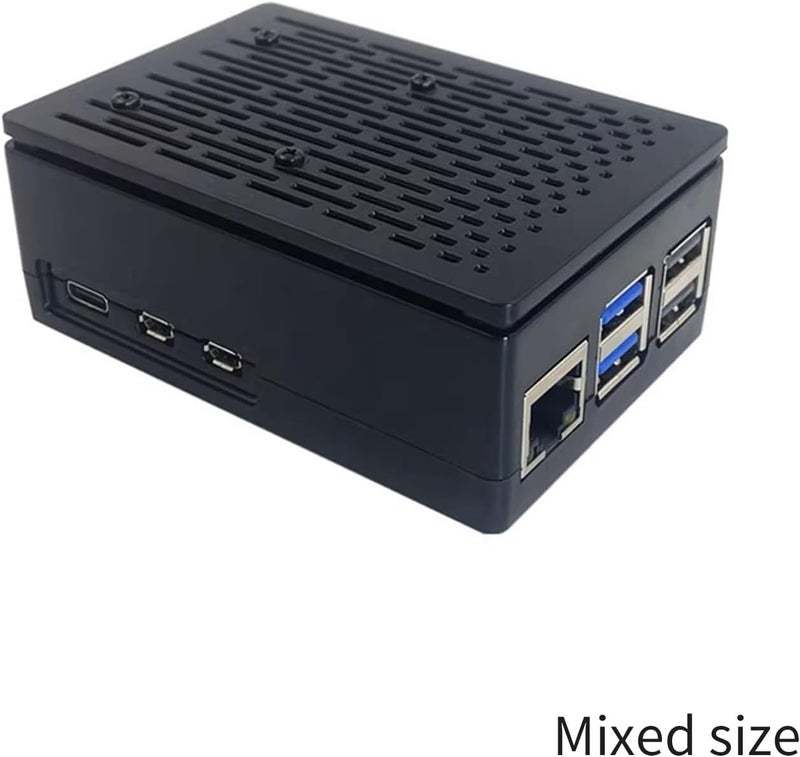 علبة تبريد لغطاء لوحة RPi 5 مع مروحة تبريد رسمية اختيارية لتبريد لوحة تطوير RPi5 - Image 3