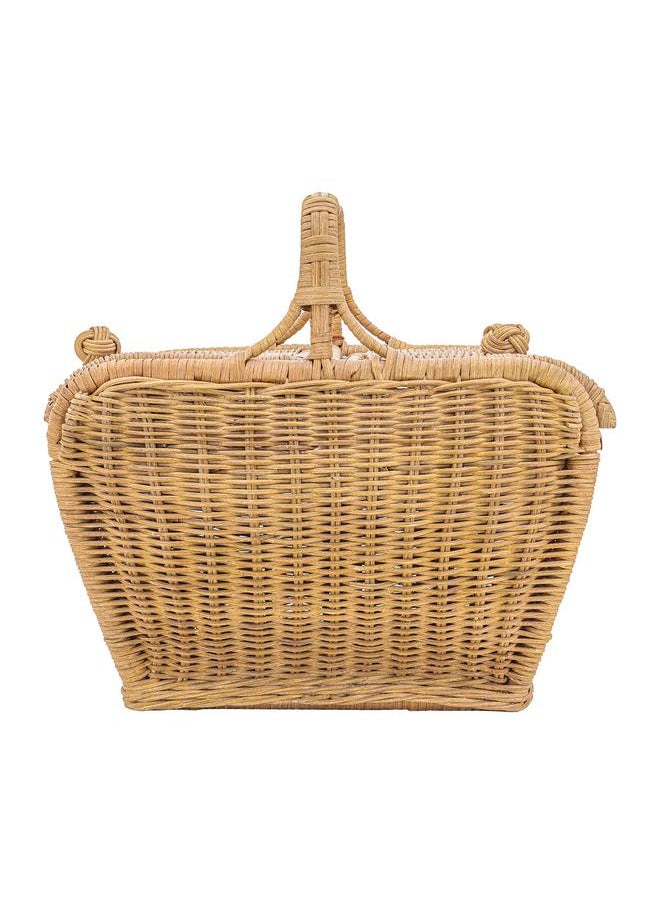 Alsaif Serving Basket With Wicker Lid 38  - Image 1