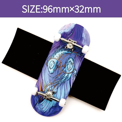 RACOFSB 32mm Pro Fingerboard 12 Constellation Series Wooden Finger Board Pisces - Image 5