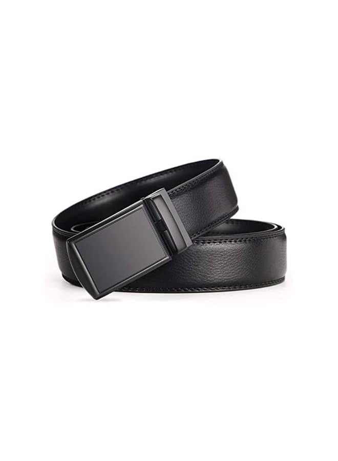PROMASS [2 Pack] Men's Belt, Slide Ratchet Belt for Men with Genuine Leather Perfect Fit Waist Size up to 44 inches  - Image 5