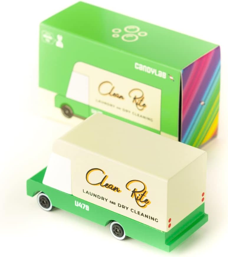 CANDYCAR Candylab Cars Laundry Van Toy - Image 4