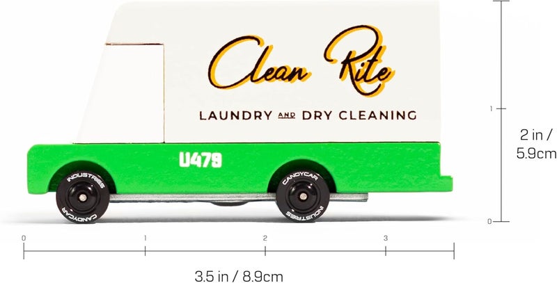 CANDYCAR Candylab Cars Laundry Van Toy - Image 2