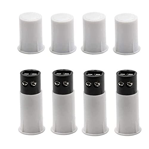 bnafes MC-33C NC Magnetic Reed Switch Recessed Door Window Alarm, Magneti Door Switch, Contact Sensor, for Home Security and Burglar Alarm Systems (4 Sets) - Image 2