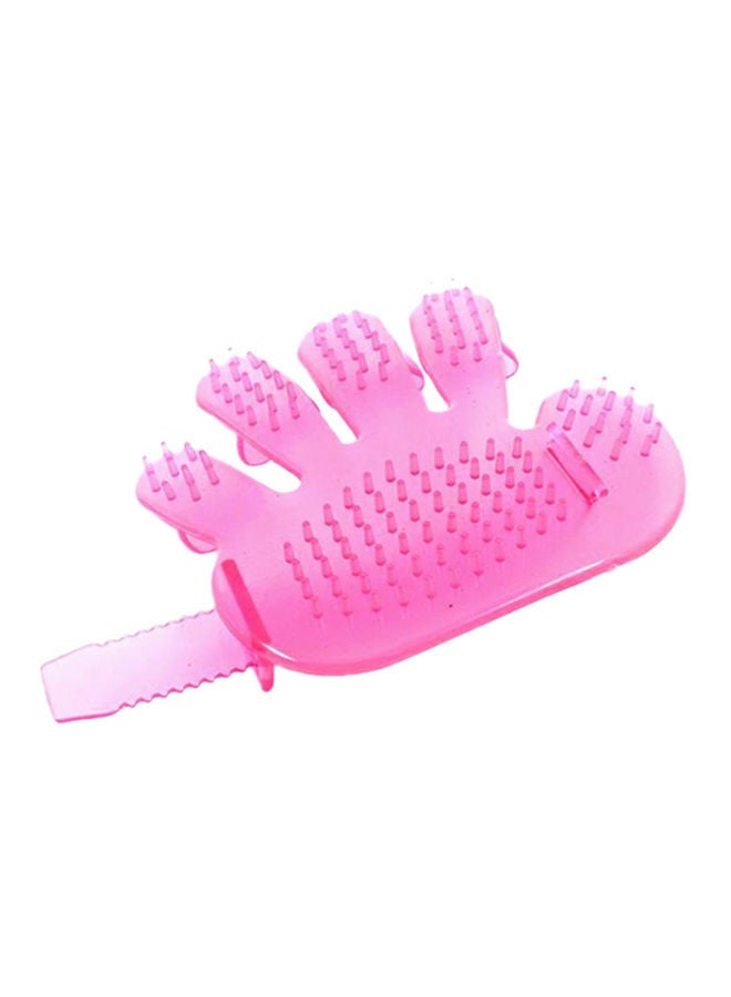 Hand Shaped Comb For Dog And Cat Pink - Image 2