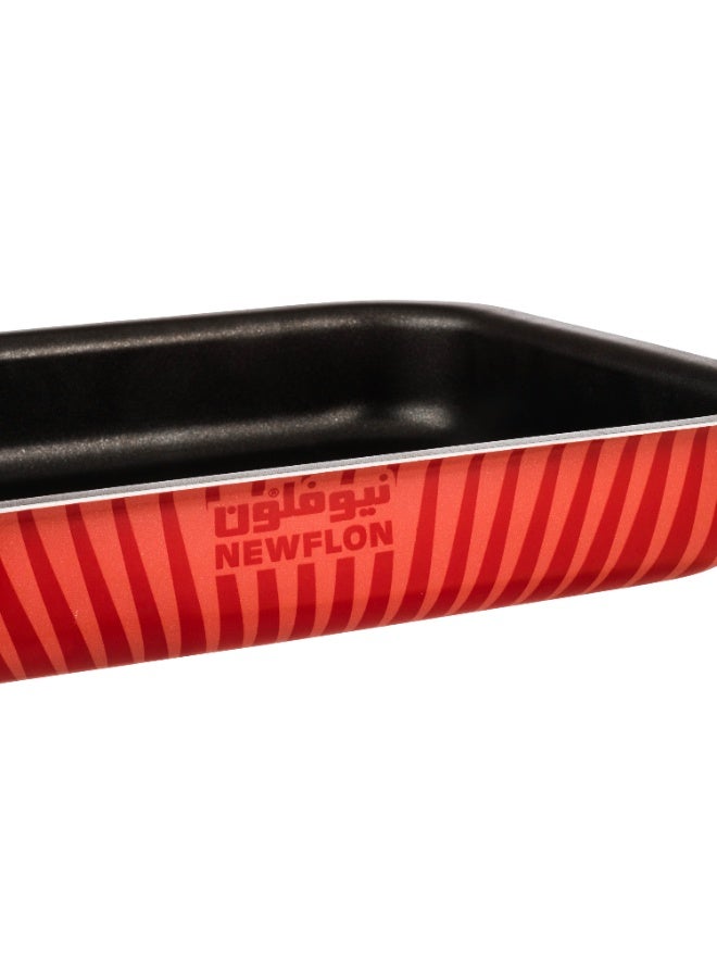 نيوفلون طقم صواني فرن مستطيلة نيوفلون BLAZE 🔴 3 قطع | مقاسات 31×24 – 36×28 – 42×30 سم | طلاء مانع للالتصاق 🍖🔥 - Image 4