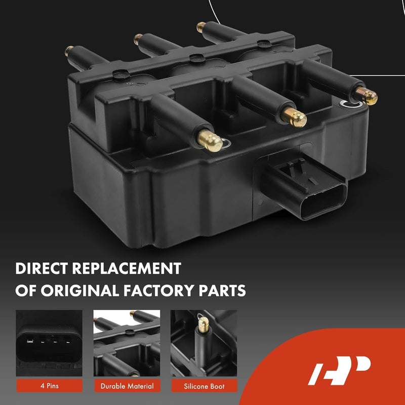 A-Premium Ignition Coil Pack and Iridium Spark Plugs Kit - Image 4