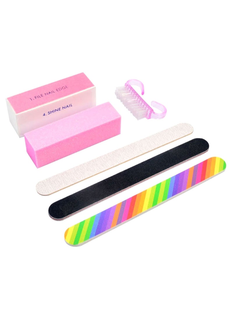 NIBEMINENT 6-Piece Professional Nail Tool Set Multicolour - Image 2