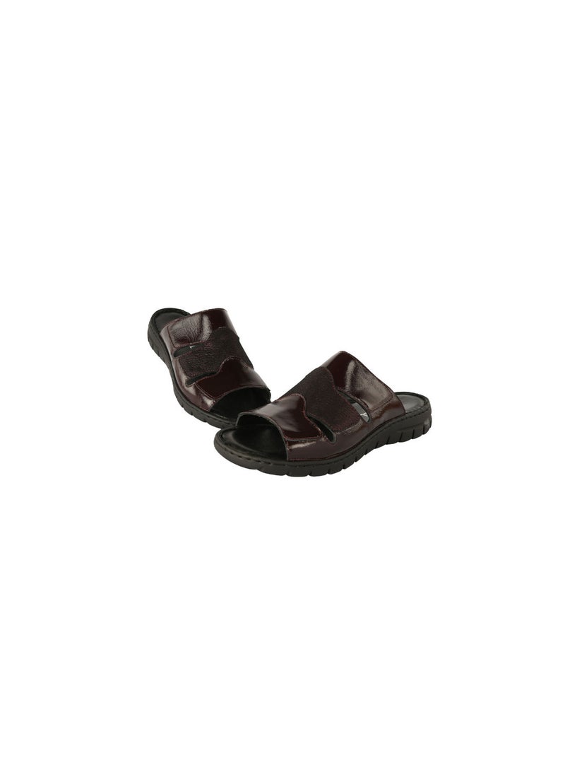 Josef Seibel - Josef Seibel Ladies Flat  Sandals 93461-AR Bordo 071-2005 - Image 1