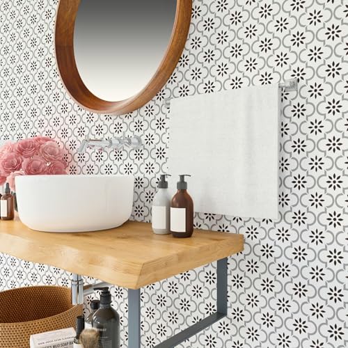 Brandian 12 pcs Tile Decals for Bedroom & Living Room Decor, Covers 2 Ft x 3 Ft, Matte Finish, 6x6 Inches (Pack of 12) - Image 3