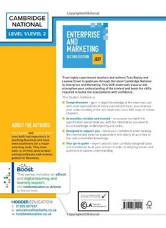 Level 1/Level 2 Cambridge National in Enterprise & Marketing (J837): Second Edition  - Image 1