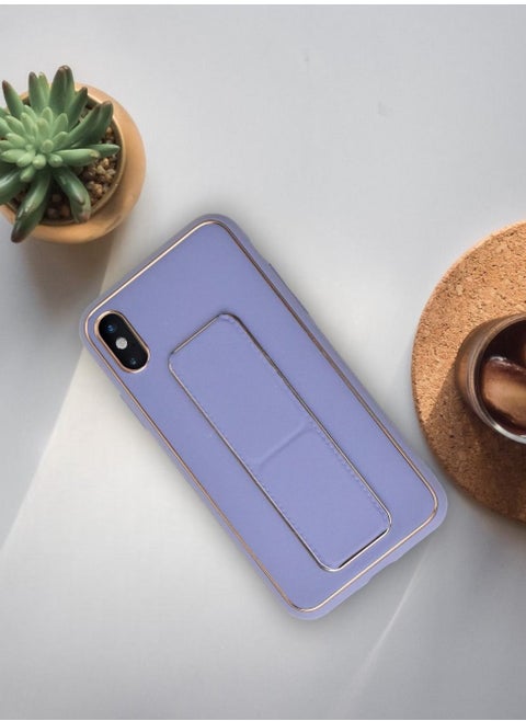 Protective Case Cover For Apple iPhone Xs (purple)