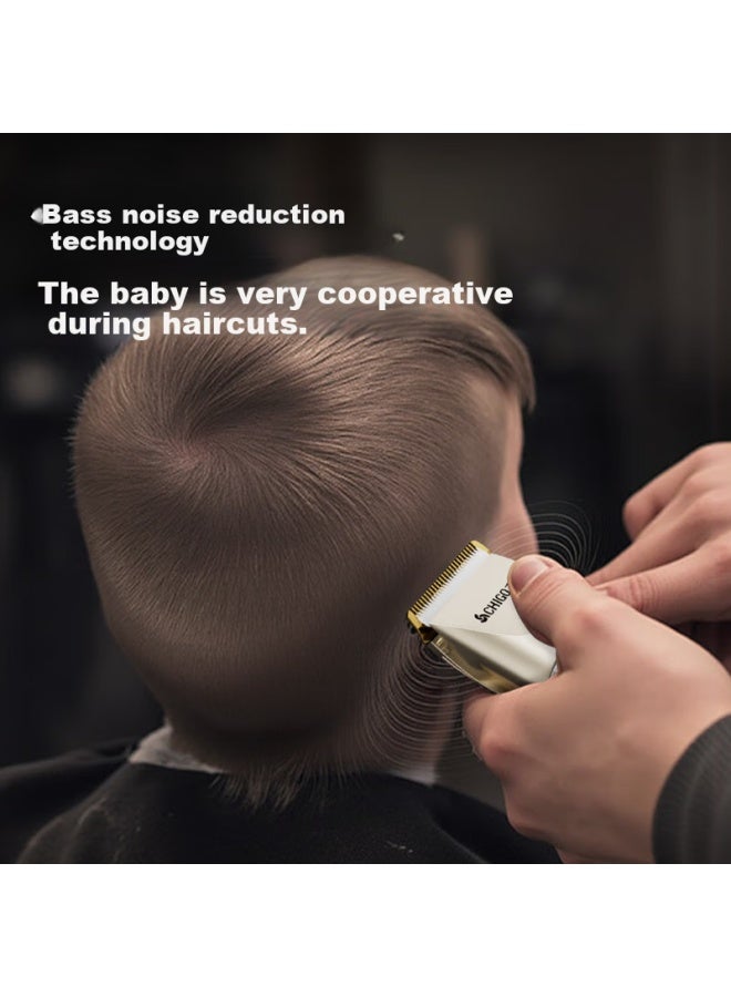 Chigo Electric Hair Clipper Hair Pusher Electric Pusher Electric Hair Clipper Household Adult Baby Hairdressing Artifact Self-Haircutting Device Shaving Hair Clipper Shaving Head Razor Hairdressing To - Image 4