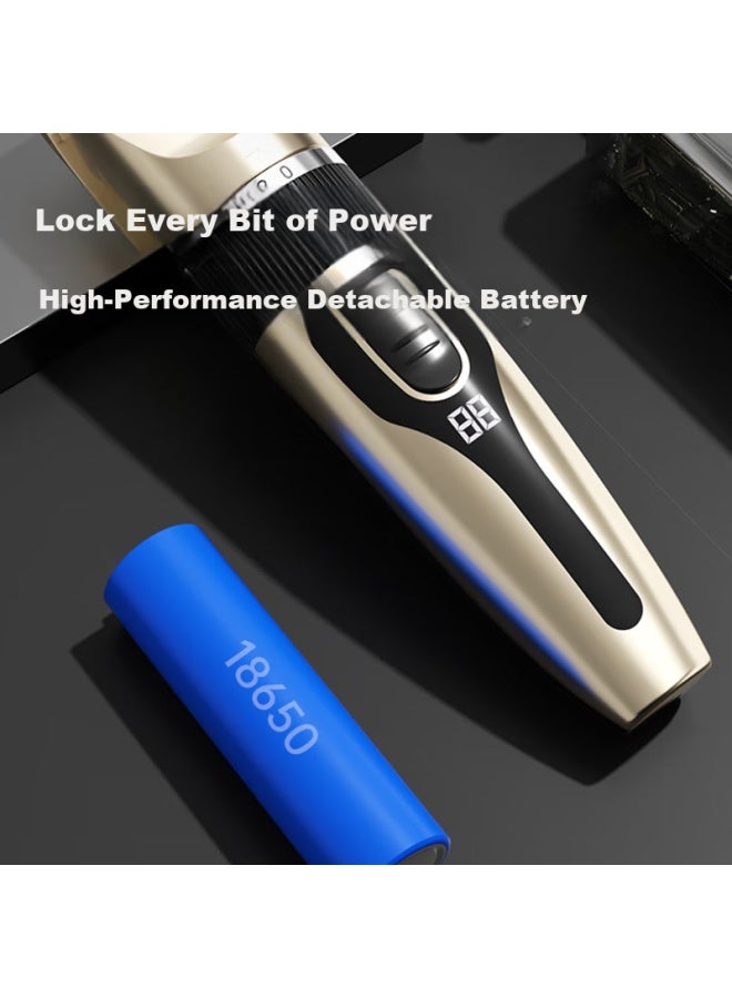 Chigo Electric Hair Clipper Hair Pusher Electric Pusher Electric Hair Clipper Household Adult Baby Hairdressing Artifact Self-Haircutting Device Shaving Hair Clipper Shaving Head Razor Hairdressing To - Image 2