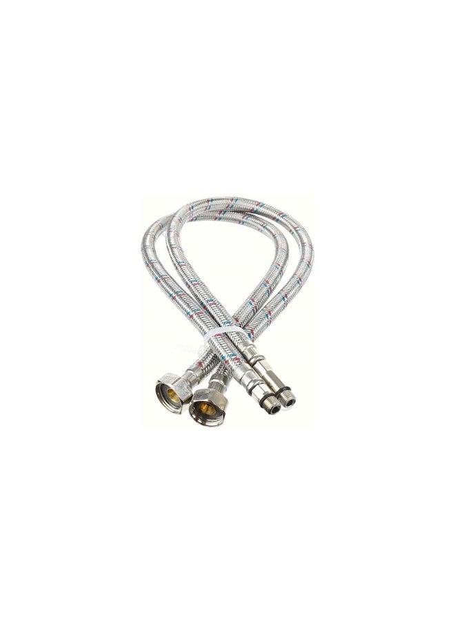DANUBE HOME Danube Home Milano Mixer Flexible Hose 60Cm | Metal Body Flexible Hose For Toilet Bathroom Washroom  - Image 2